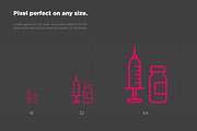 Coronavirus | 16 Thin Line Icons, an Outline Icon by Alex Blogoodf (Thumbnail 4 of 15)