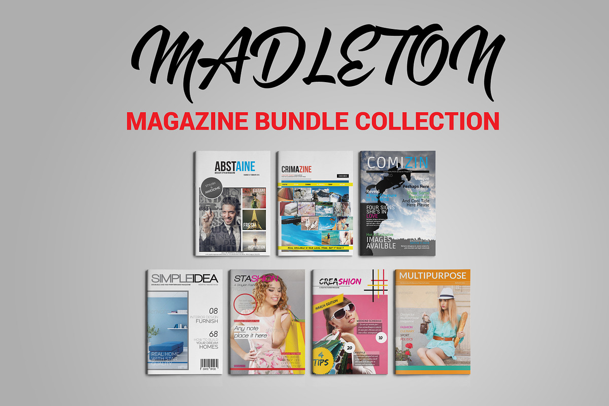 CAET- MADLETON, a Magazine Template by GreenDesign (Photo 1 of 5)