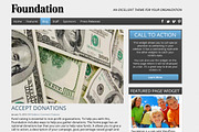 Foundation Nonprofit WordPress Theme, a WordPress Template by Organized Themes (Thumbnail 3 of 4)