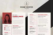 Creative Curriculum Vitae Template, a Stationery Template by ResumeInventor (Thumbnail 2 of 7)
