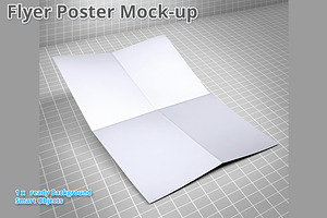 Flyer Mock-up ISO A4 3