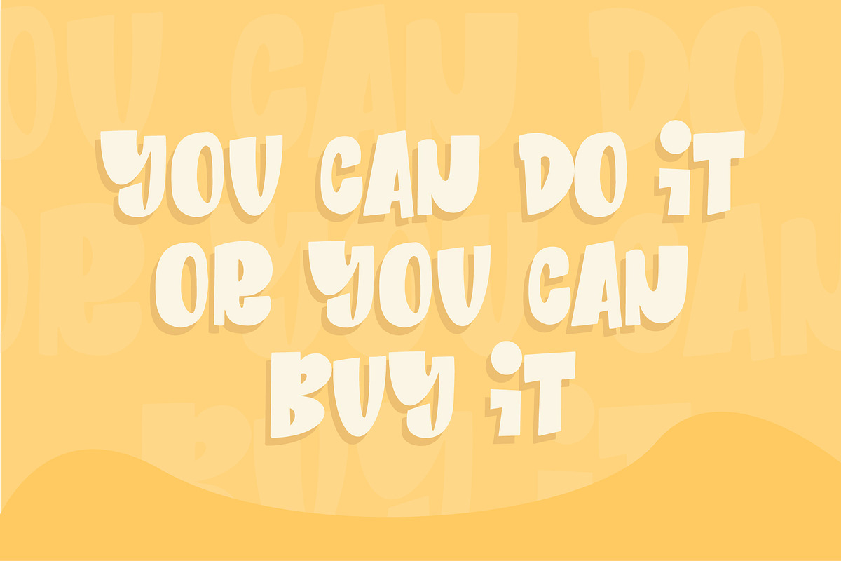 Beat Word | A BOLD fun Display, a Slab Serif Font by D&K Project (Photo 11 of 12)