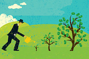 Business Concepts Bundle 06 Men, a Person Illustration by retrorocket (Thumbnail 13 of 16)