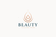 Elegant Lotus Water Drop Beauty Logo, a Branding & Logo Template by Signatoro (Thumbnail 2 of 3)