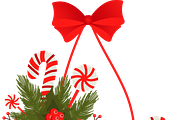 Christmas Stockings with Candy, a Seasonal Illustration by JYa_Design (Thumbnail 1 of 3)