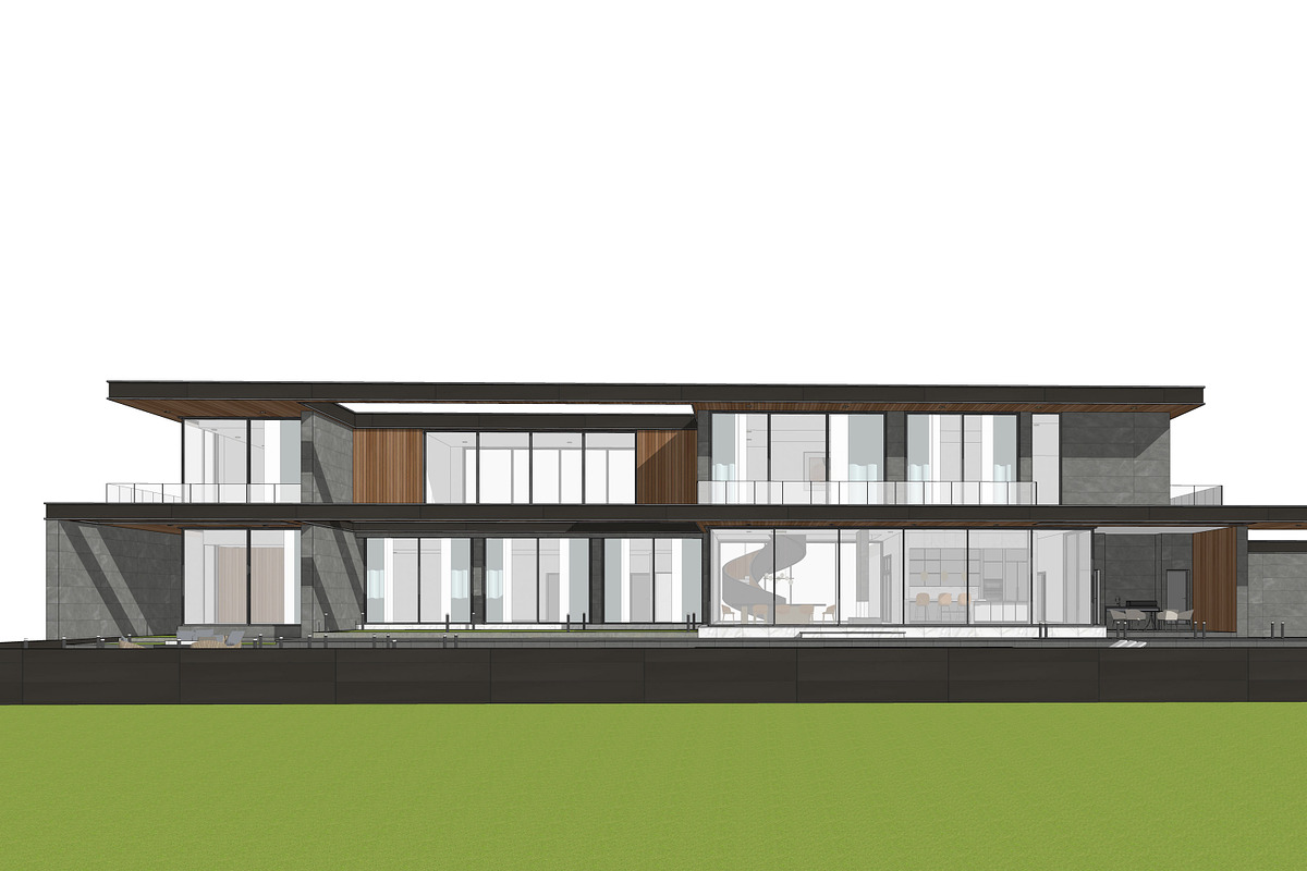 Villa Horizontal 3D, an Architecture 3D Model by Just Necessary (Photo 11 of 21)