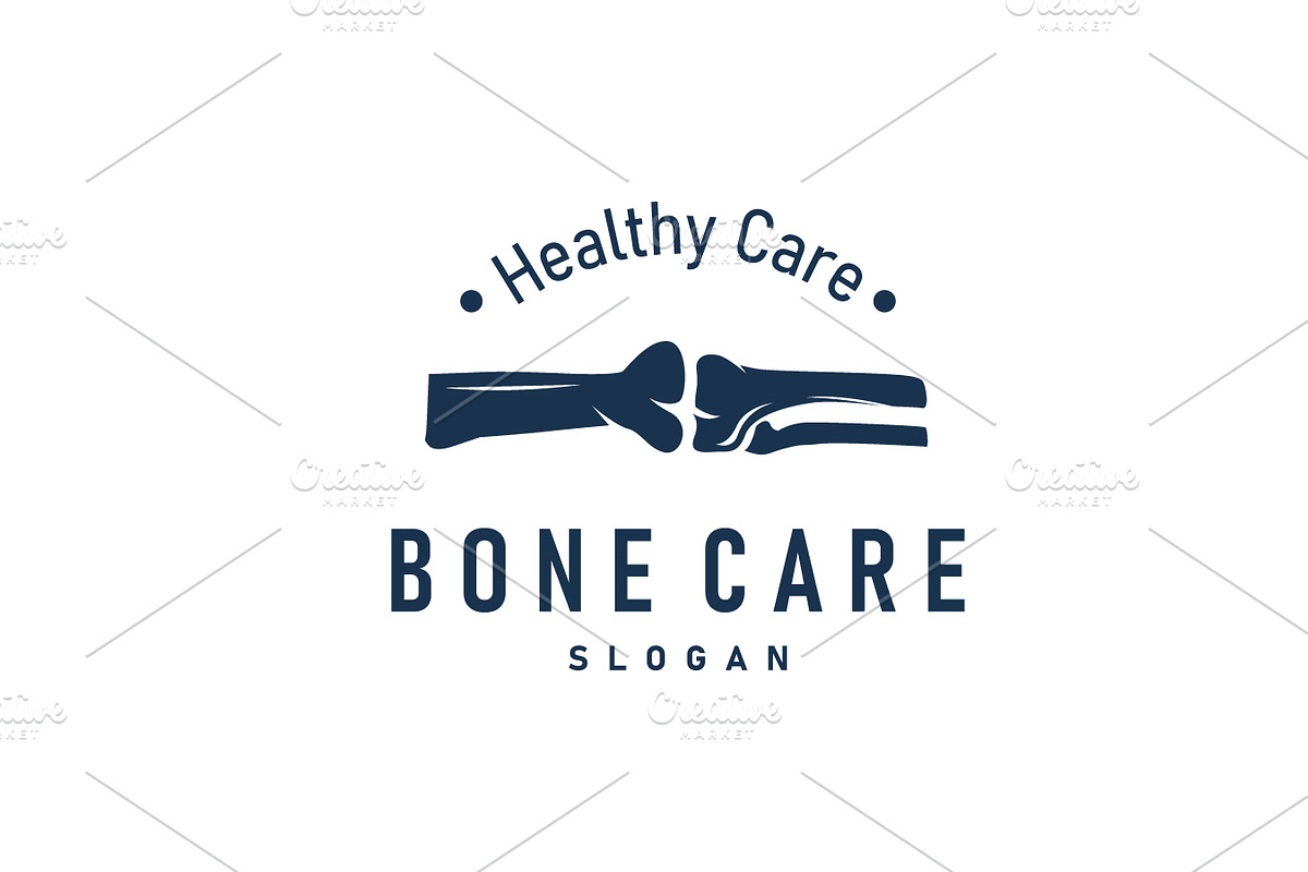 Minimalist Bone Health Logo, a Branding & Logo Template by Maylianaw28