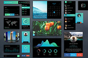 GreenLight Retina UI Kit, an UI Kit Template by Cosmic Motive (Thumbnail 1 of 5)