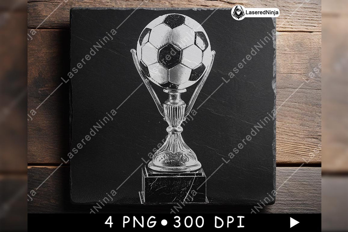 Football Trophy Soccer Ball Prize, a Background Graphic by LaseredNinja (Photo 4 of 7)