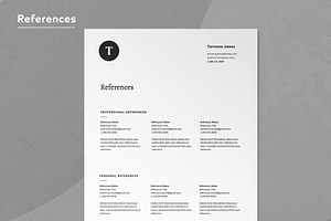 Opus Modern Resume Template / CV