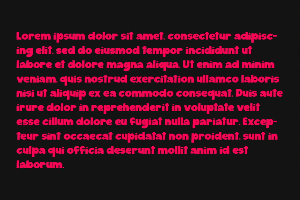 Bullate – Blobby Bold Fonts, a Sans Serif Font by Konstantine Studio (Photo 4 of 5)