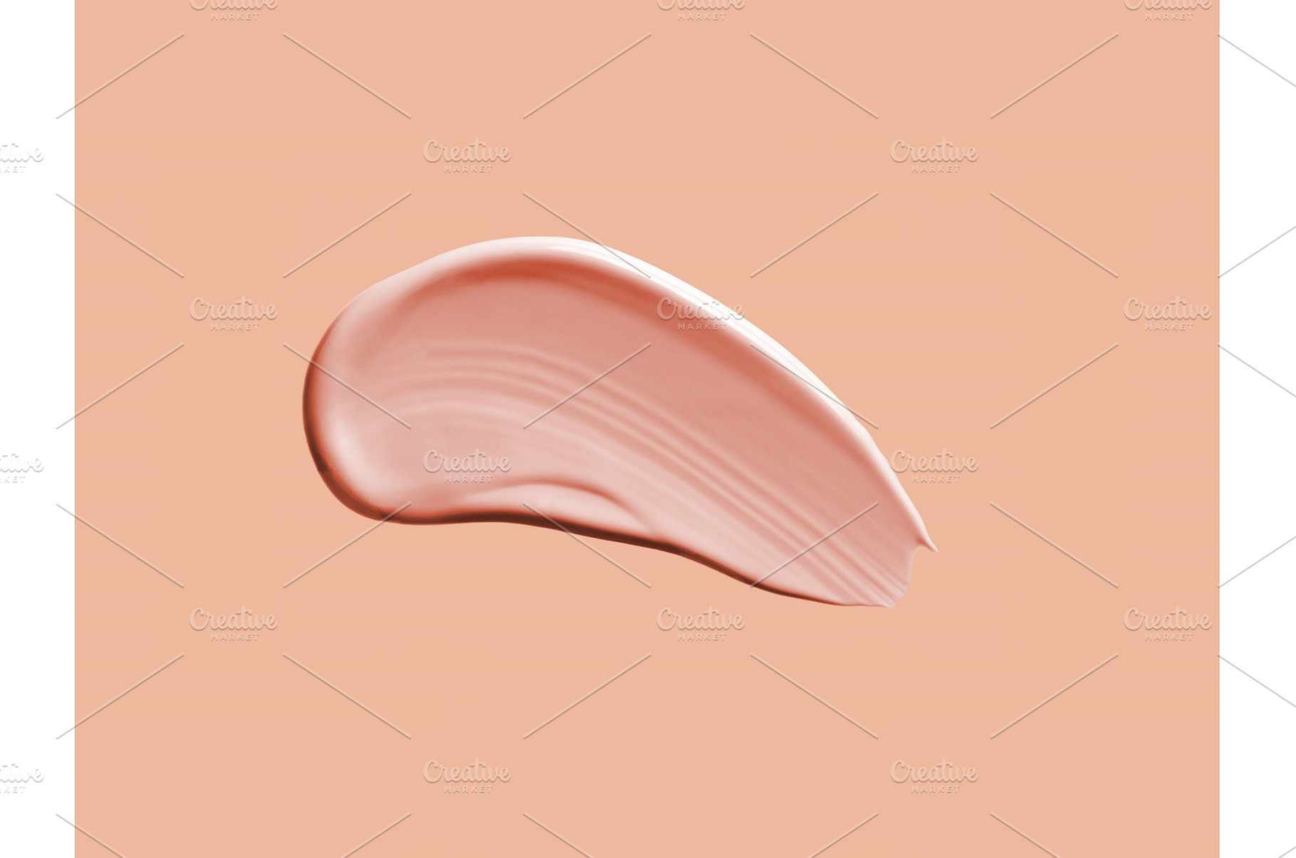 Liquid foundation on champagne nude, a Beauty & Fashion Photo by Fascinadora