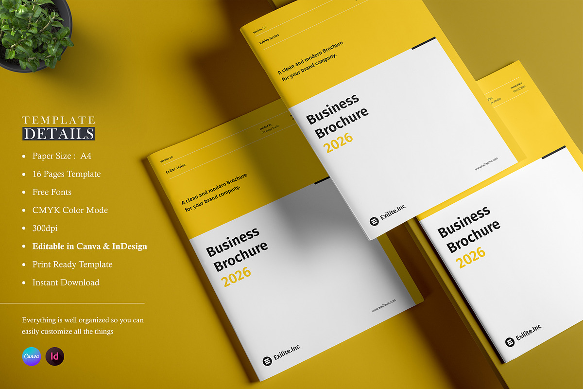 Brochure | Canva, InDesign preview 3