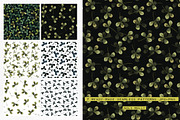 Clover and Bumblebees. Watercolor., an Illustration by Noli Molly Store (Thumbnail 4 of 6)