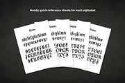 Blackletter Procreate Learning Guide, a Brush Add-On by Jake Rainis (Thumbnail 6 of 9)