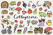 Magical Cottagecore Clipart Set, an Object Illustration by Lemonade Pixel (Thumbnail 1 of 8)