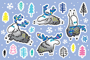 Big Sticker Bundle #1, an Animal Illustration by PenguinHouse (Thumbnail 14 of 16)