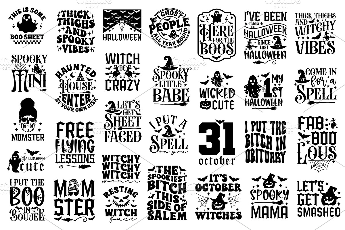 Halloween SVG Bundle, Halloween SVG, a Graphic by Designer302 (Photo 3 of 3)