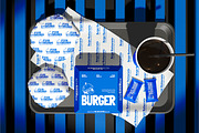 Burger Branding Mockup, a Packaging Mockup by Permadi Creative (Thumbnail 5 of 5)
