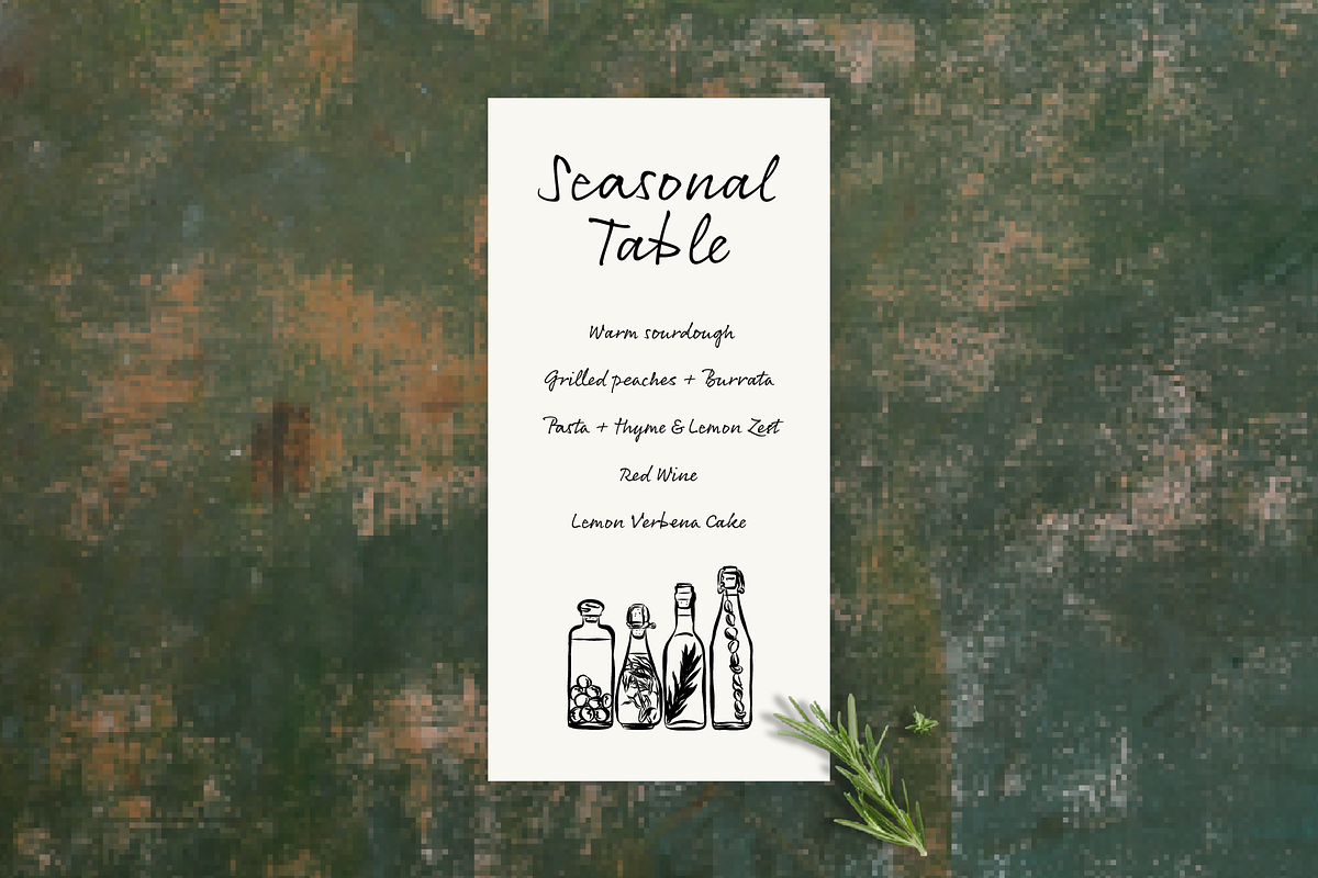Wine & Dine Vector Bundle, a Food Illustration by Little Gremlin (Photo 5 of 7)