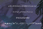 Milky Way font, a Script Font by skyclick (Thumbnail 3 of 3)