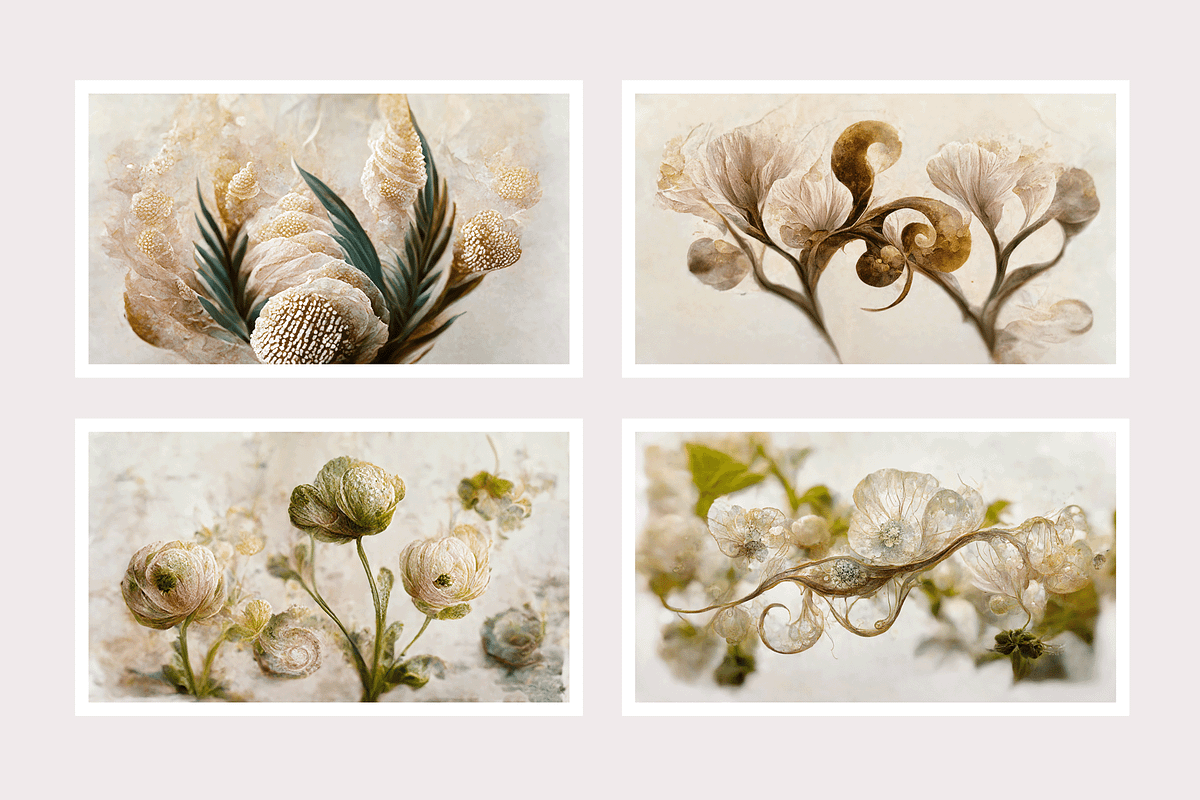 Deli (2) Collection · Textured Bloom, a Decorative Illustration by milatovar (Photo 4 of 16)