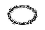 Hand Drawn Oval Scribble Frames, an Illustration by Gfx_Store (Thumbnail 50 of 51)