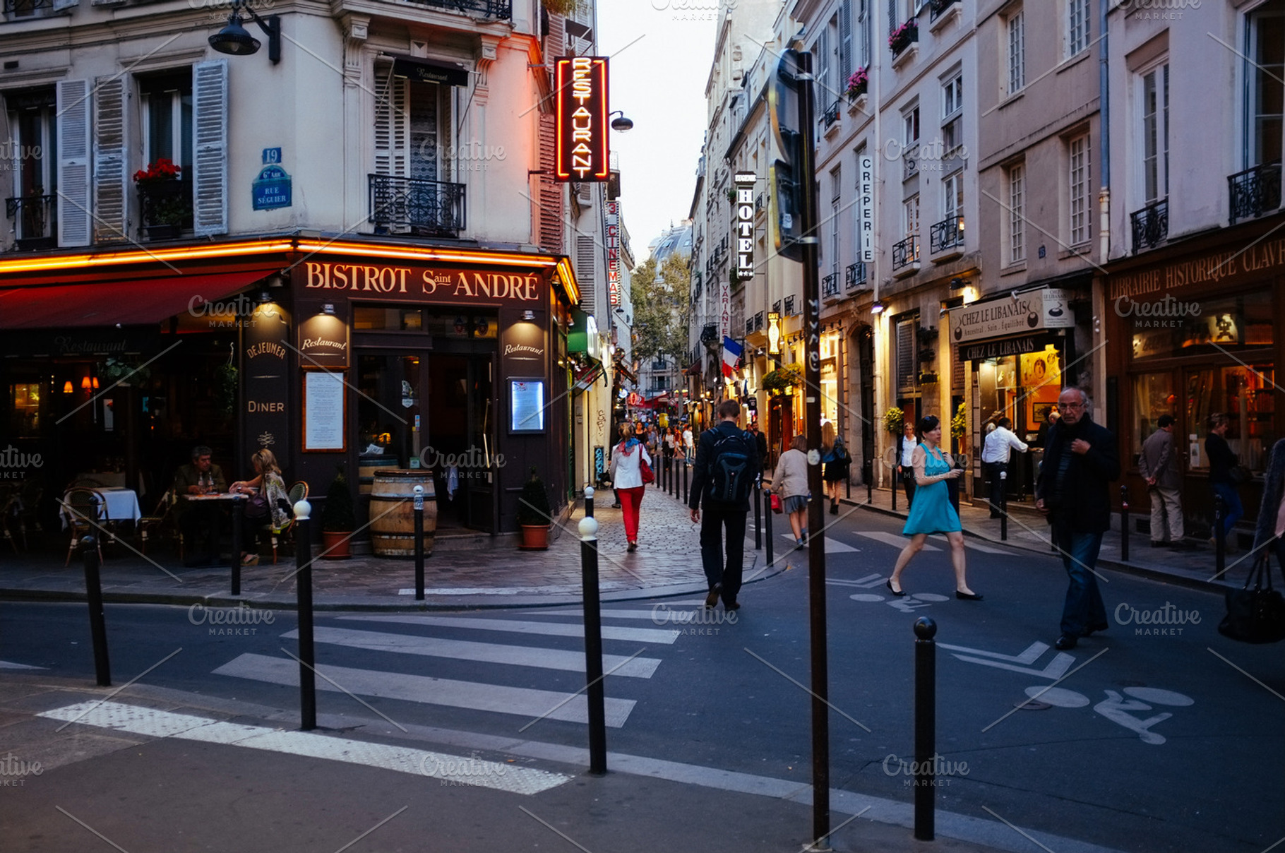 Paris streets stock photo, an Architecture Photo by julia.karpacheva