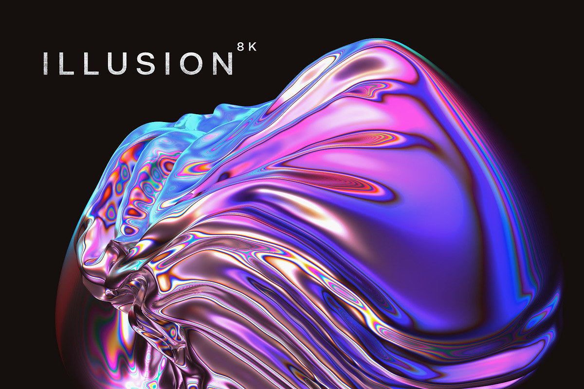 Illusion 8K: Optical Textures, an Object Graphic by RuleByArt (Photo 1 of 17)
