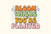 Retro Daisy - Groovy Retro Font, a Handwritten Font by Keithzo (Thumbnail 3 of 9)