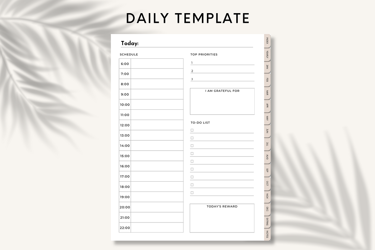 2026 Digital Life Planner for iPad, a Templates & Theme by HoneyGlowStudioCo (Photo 7 of 10)