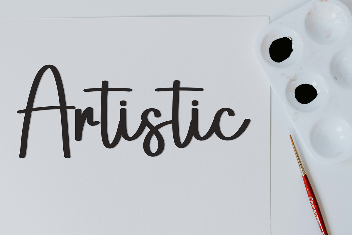 Awesome, a Handwritten Font by FreshTypeINK (Photo 3 of 8)