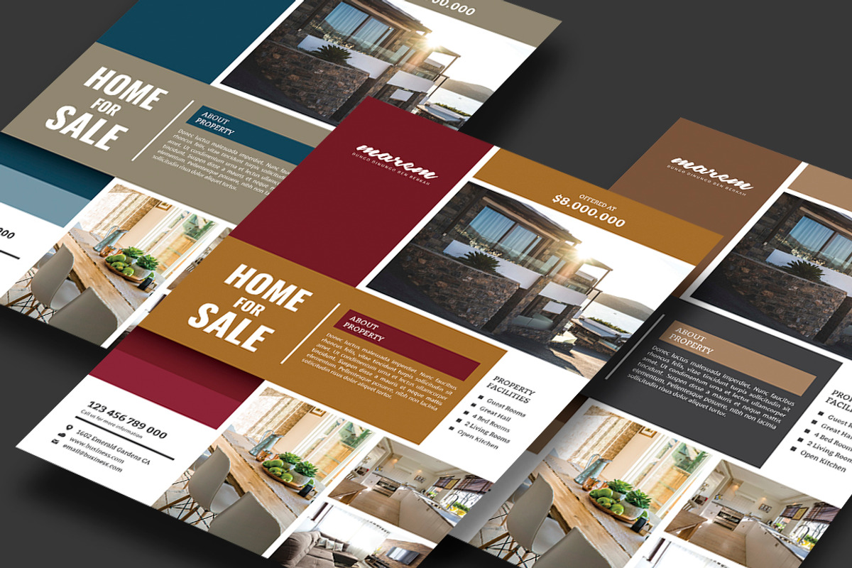 Real Estate Flyer, a Flyer Template by Saphari (Photo 1 of 4)