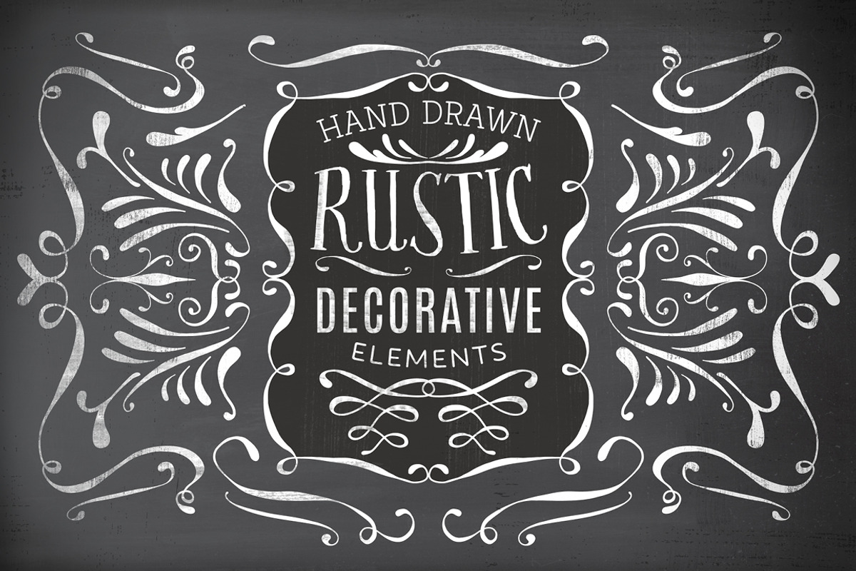 Hand drawn decorative elements, a Decorative Illustration by Lisa Glanz (Photo 1 of 5)