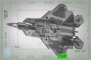 CCTV Camera HUD Photo Effect