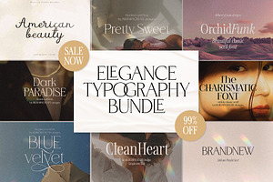 Elegance Typography Bundle