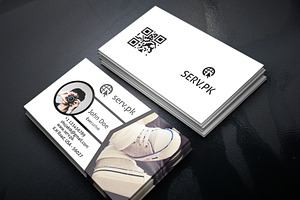 Fashion Model Business Card Template