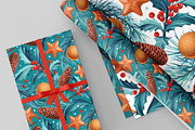 Christmas Set 1, a Background Graphic by Yulia Ogneva (Thumbnail 7 of 7)