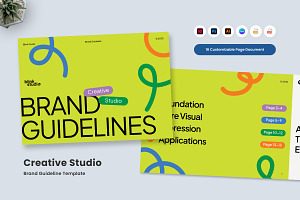 Brand System for Creative Teams, a Branding & Logo Template by twinstd