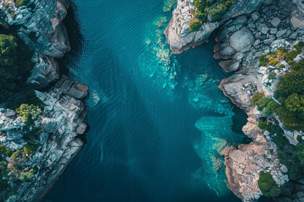 This serene spot features crystal-cl, a Photo by Tanuart
