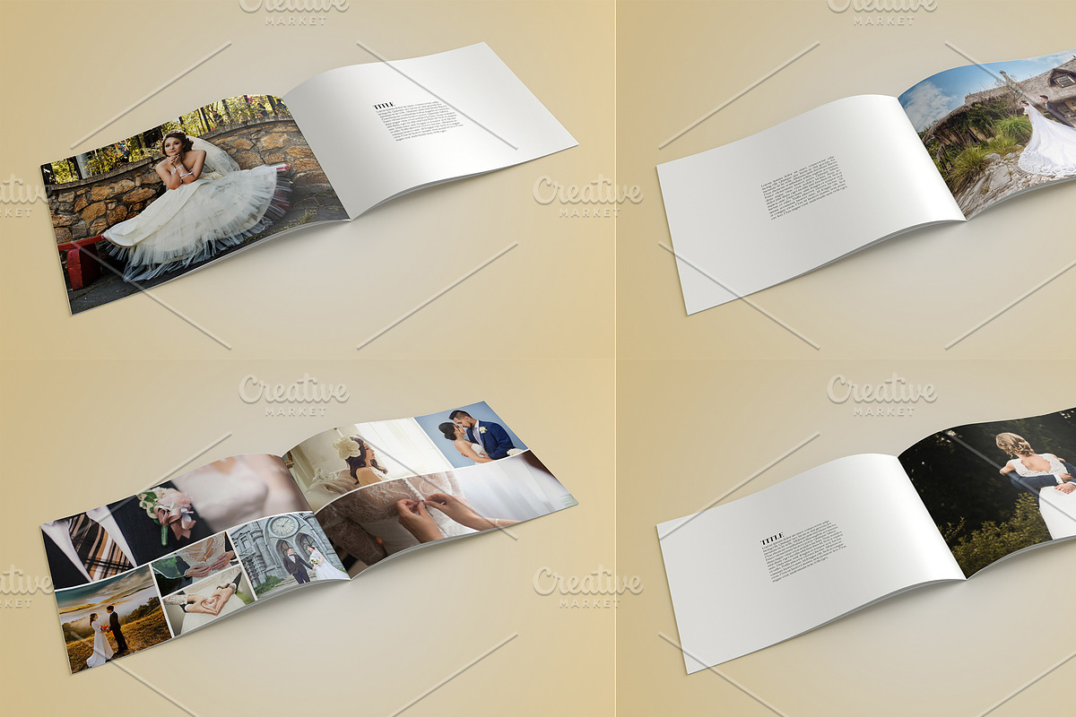 A4 Wedding Photo Album, a Magazine Template by ErsanK (Photo 2 of 6)