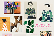 MODERN ART PRINTS GALLERY, a Background Graphic by Lana Elanor (Thumbnail 9 of 12)