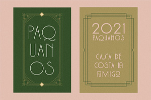 Monterio - Modern Art Deco Typeface