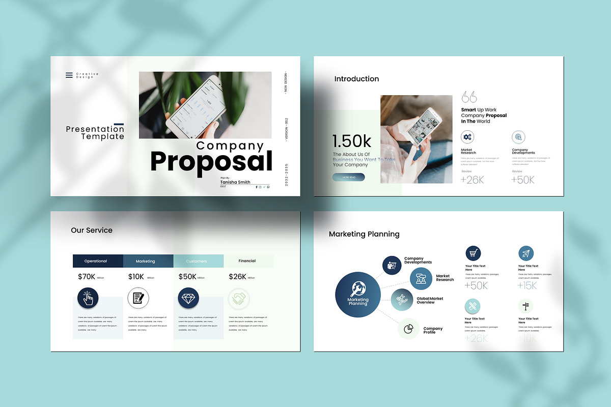 Company Proposal Presentation, a Presentation Template by Soraclod (Photo 3 of 9)