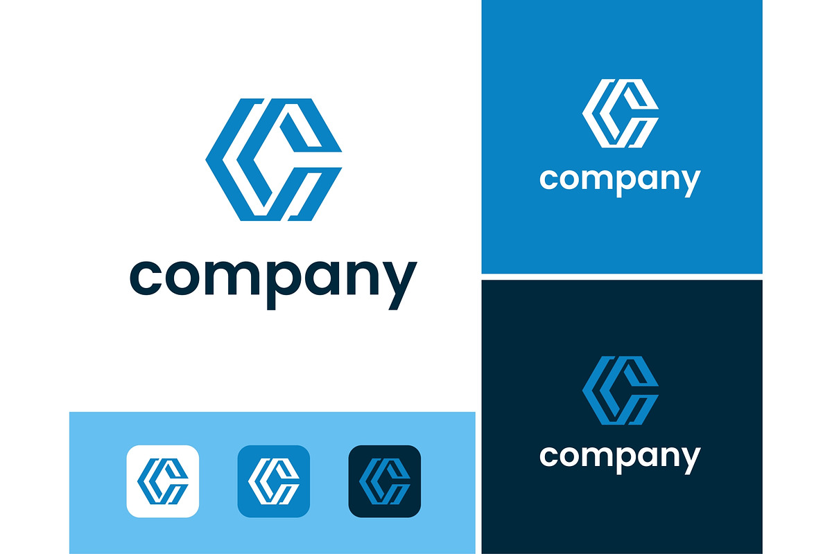 Letter C Hexagon Modern Logo, a Branding & Logo Template by ika trisiana