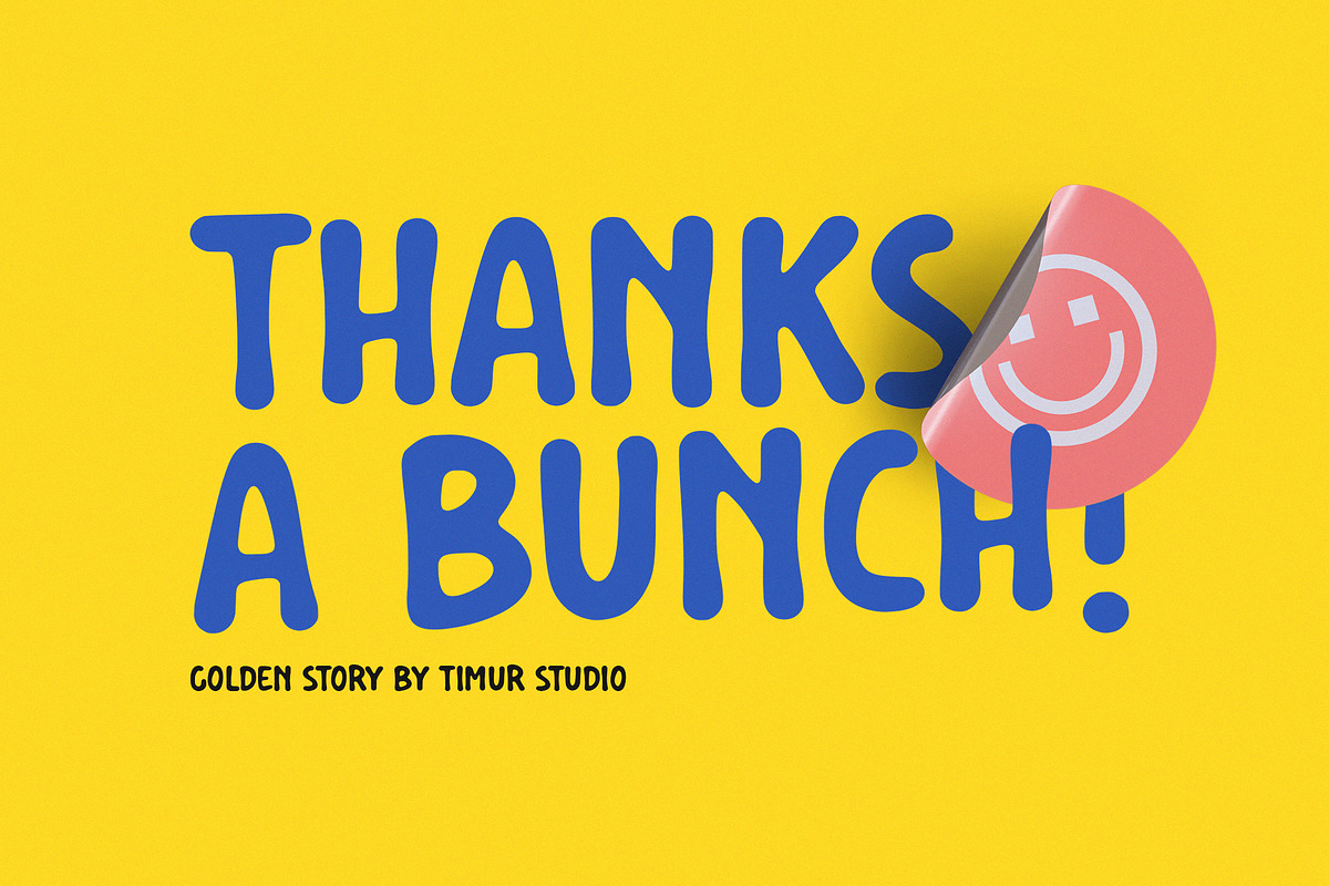 Golden Story Font, a Handwritten Font by Timurtype (Photo 7 of 7)