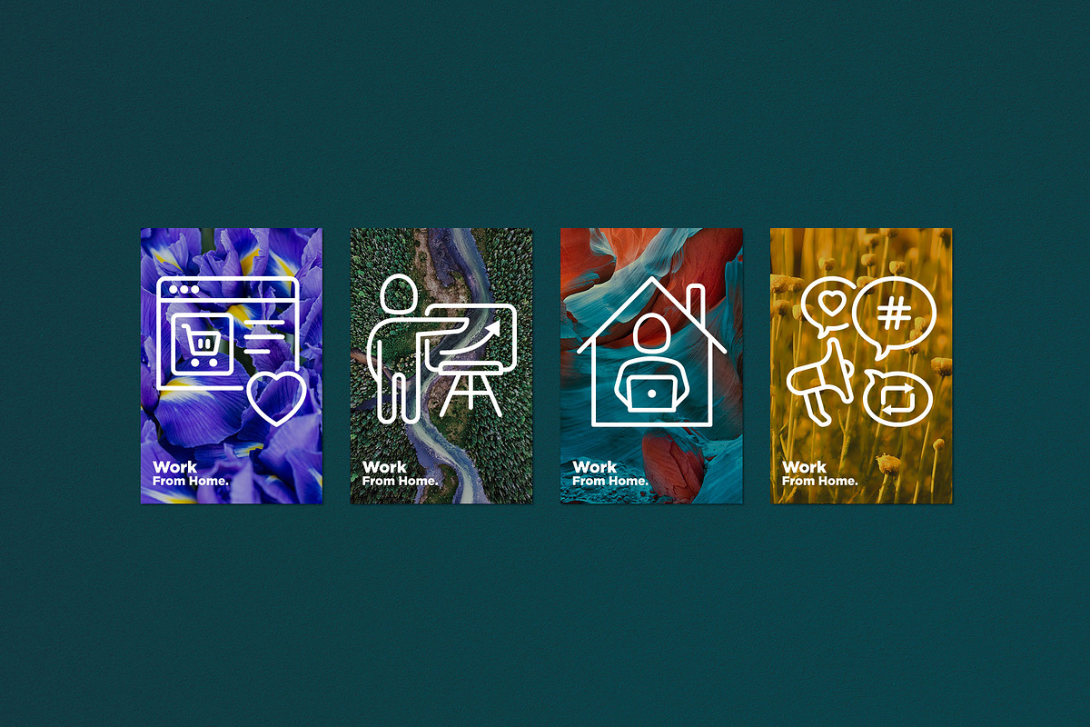 Work From Home  | 16 Thin Line Icons, an Outline Icon by Alex Blogoodf (Photo 12 of 15)