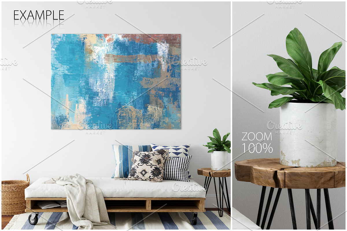 Frames&Walls Coastal Mockups Bundle, a Household Mockup by Yuri-U (Photo 19 of 30)