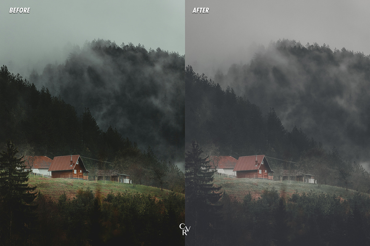 15 Fog Lightroom Presets, a Preset Add-On by CVR Presets (Photo 6 of 6)