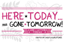 Here Today Typeface